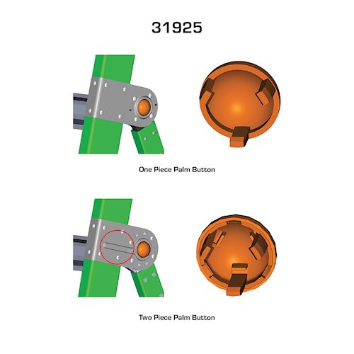 КОМПЛЕКТ 31925 Резервен бутон за длан™ за King Kombo™